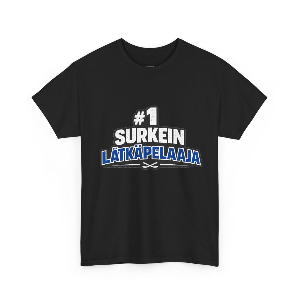 #1 Surkein Lätkäpelaaja – Humoristinen Ystävänpäivälahja - Unisex t-paita