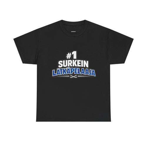 #1 Surkein Lätkäpelaaja – Humoristinen Ystävänpäivälahja - Unisex t-paita